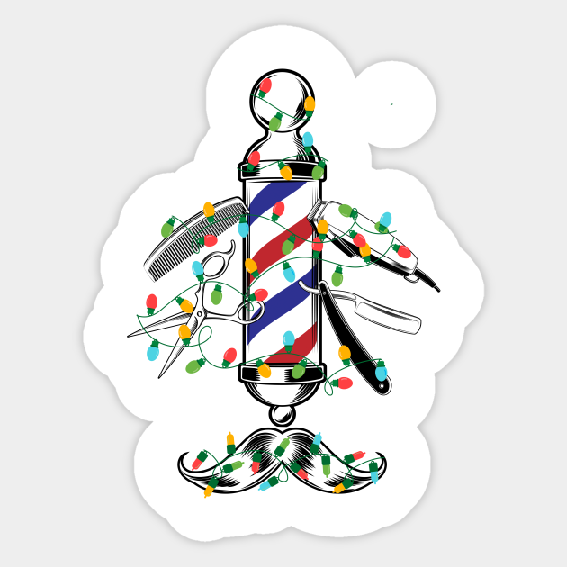 Hairstylist Hairdresser Barber Hair Stylist Christmas Tree Barber